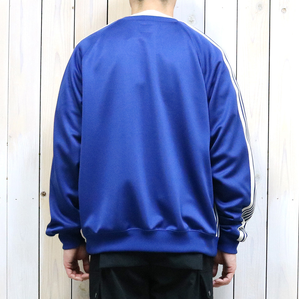 Needles『Track Crew Neck Shirt-Poly Smooth』(Royal)
