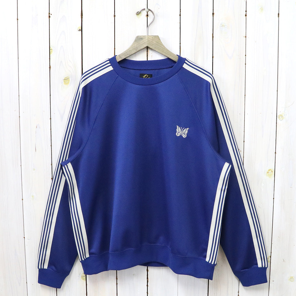 Needles『Track Crew Neck Shirt-Poly Smooth』(Royal)