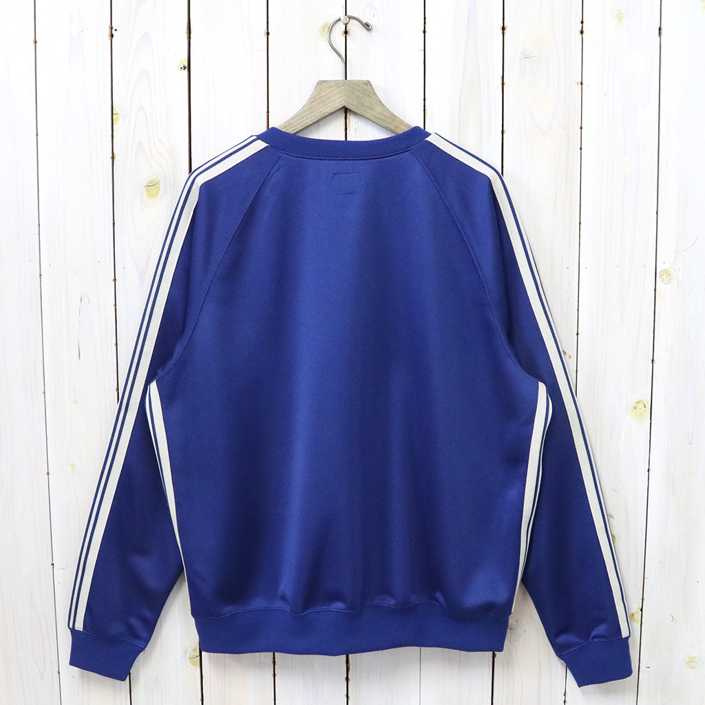 Needles『Track Crew Neck Shirt-Poly Smooth』(Royal)
