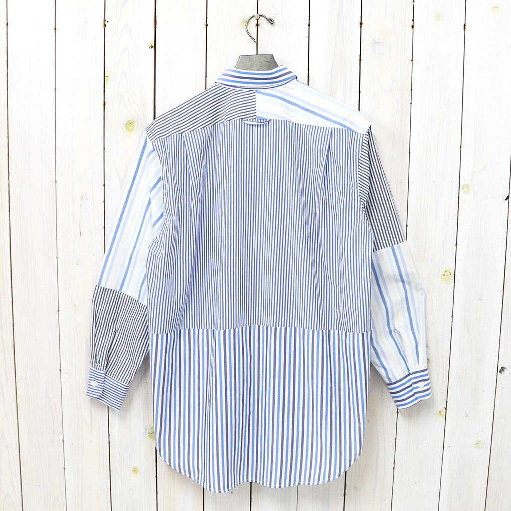 ENGINEERED GARMENTS『Combo Short Collar Shirt-Candy Stripe Broadcloth』