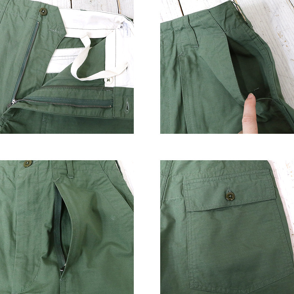 ENGINEERED GARMENTS『Fatigue Short-Cotton Ripstop』(Olive)