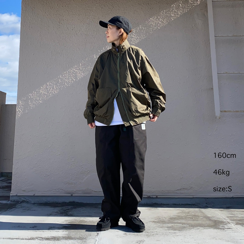 SOUTH2 WEST8『Belted C.S. Pant-Cotton Back Sateen』(Black)