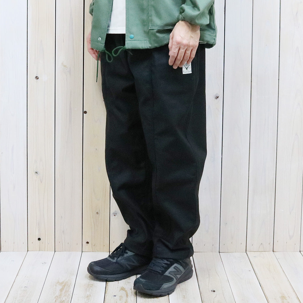 SOUTH2 WEST8『Belted C.S. Pant-Cotton Back Sateen』(Black)