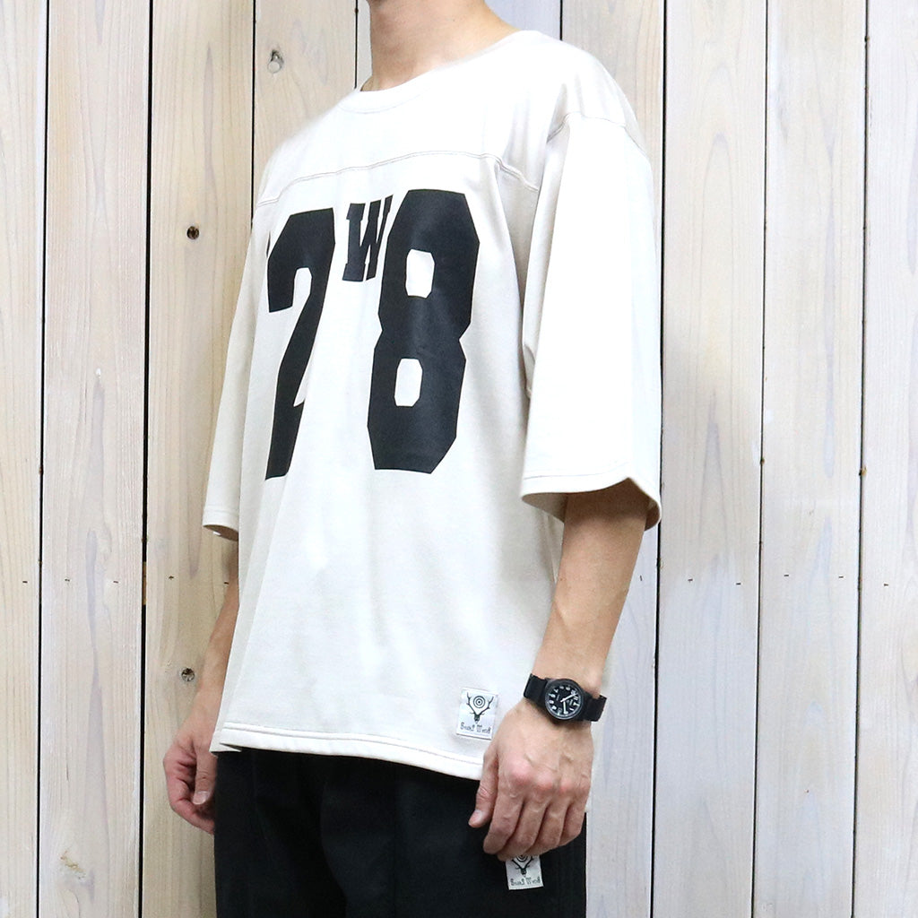 SOUTH2 WEST8『Hockey Tee-R/C Jersey』(Ivory)