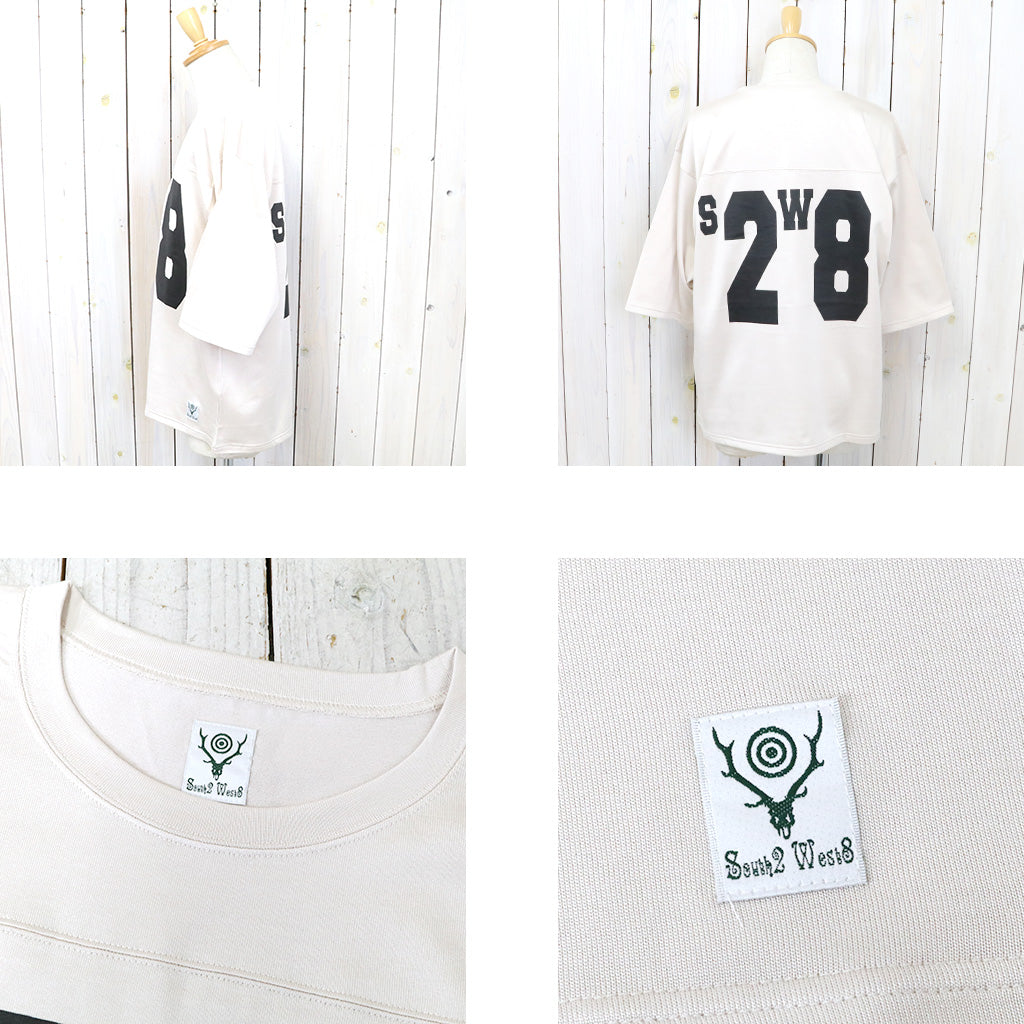 SOUTH2 WEST8『Hockey Tee-R/C Jersey』(Ivory)
