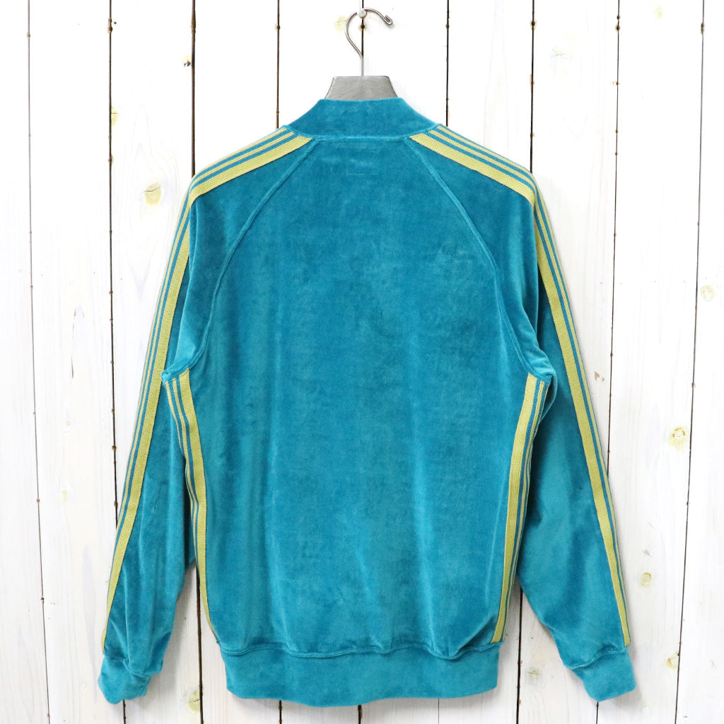 Needles『R.C. Track Jacket-C/Pe Velour』(Turquoise)