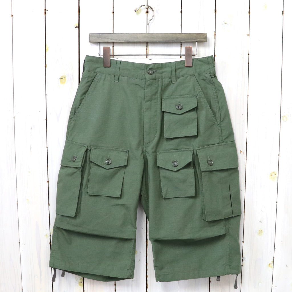 engineered garments FA short ripstopLサイズ ENGINEERED GARMENTS『FA Short-Cotton Ripstop』(Olive) – Reggieshop