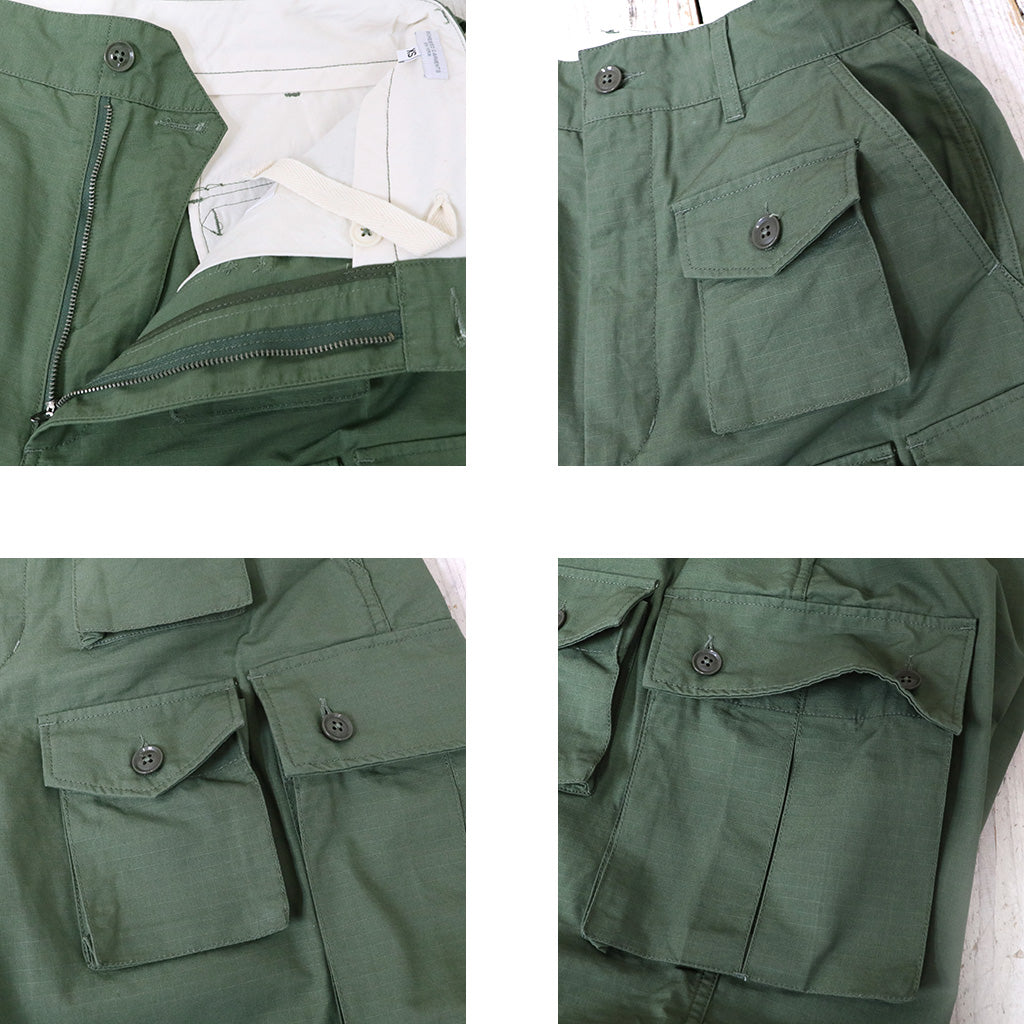 ENGINEERED GARMENTS『FA Short-Cotton Ripstop』(Olive)