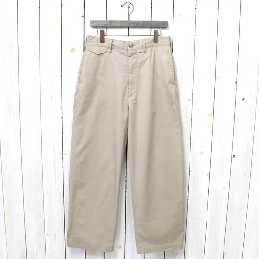 【SALE30%OFF】ENGINEERED GARMENTS『Officer Pant-High Count Twill』(Khaki)