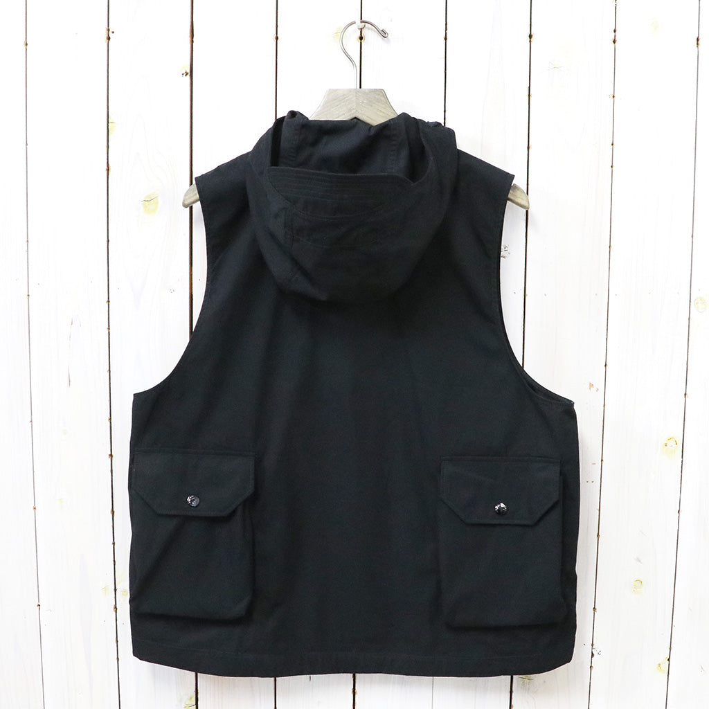 ENGINEERED GARMENTS『Field Vest-Cotton Duracloth Poplin』(Black)