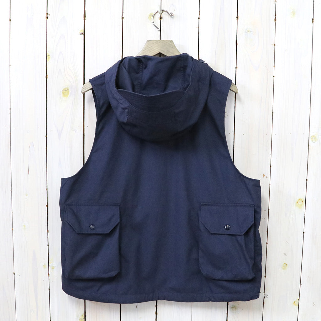 ENGINEERED GARMENTS『Field Vest-Cotton Duracloth Poplin』(Navy)