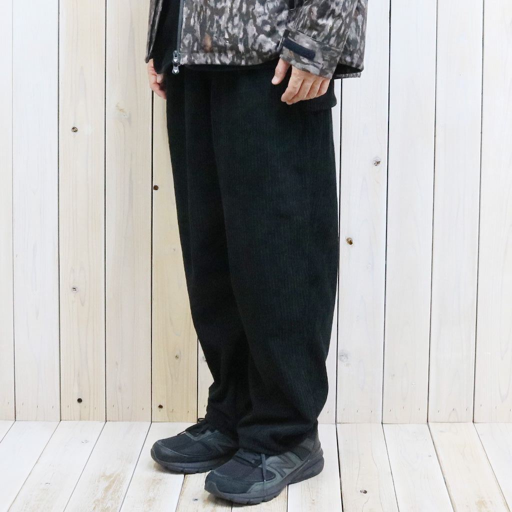 SOUTH2 WEST8『Belted Logger Pant-PE/C/R/PU Corduroy』(Black)