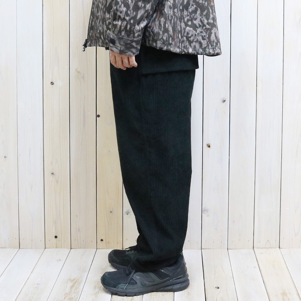 SOUTH2 WEST8『Belted Logger Pant-PE/C/R/PU Corduroy』(Black)