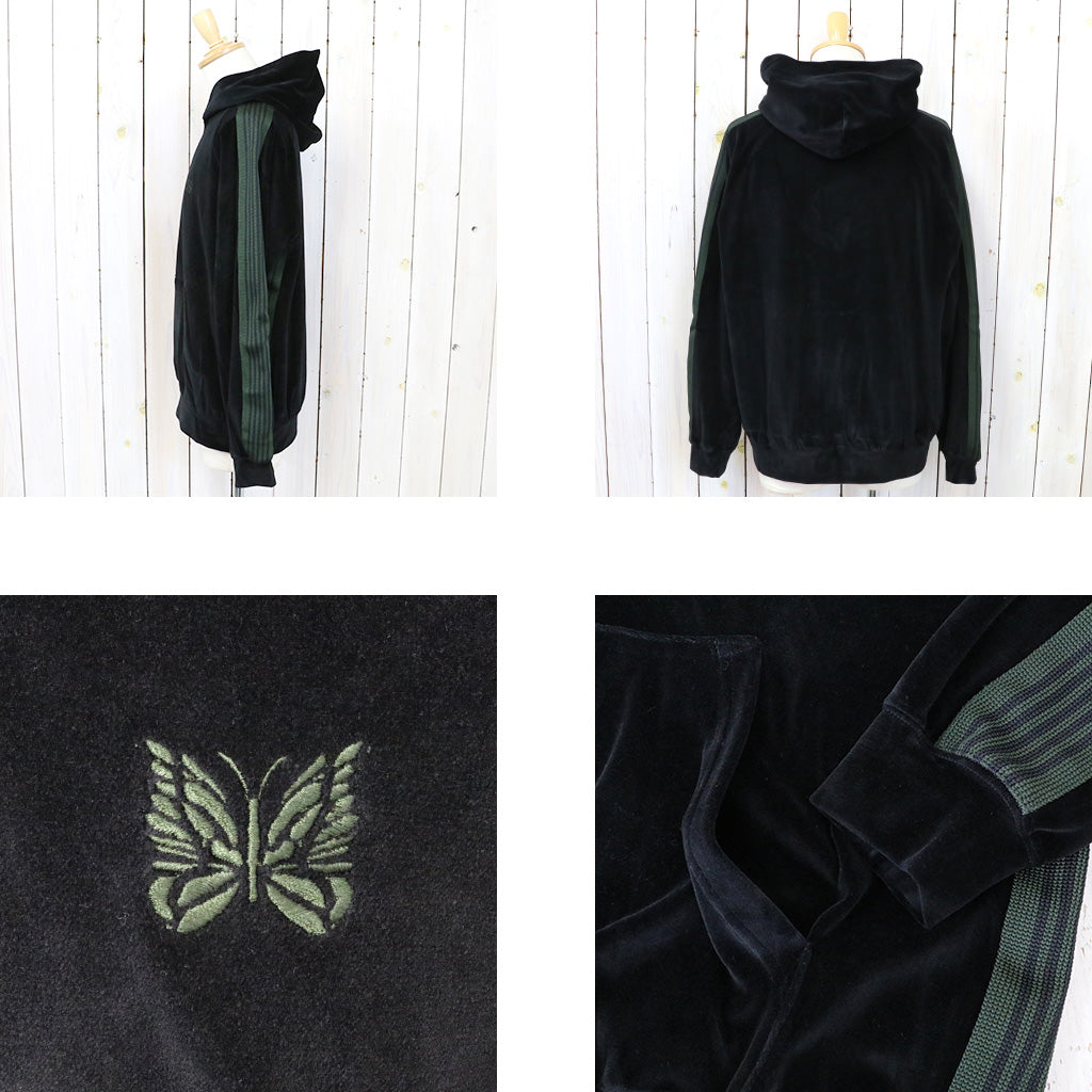 Needles『Track Hoody-C/Pe Velour』(Black)