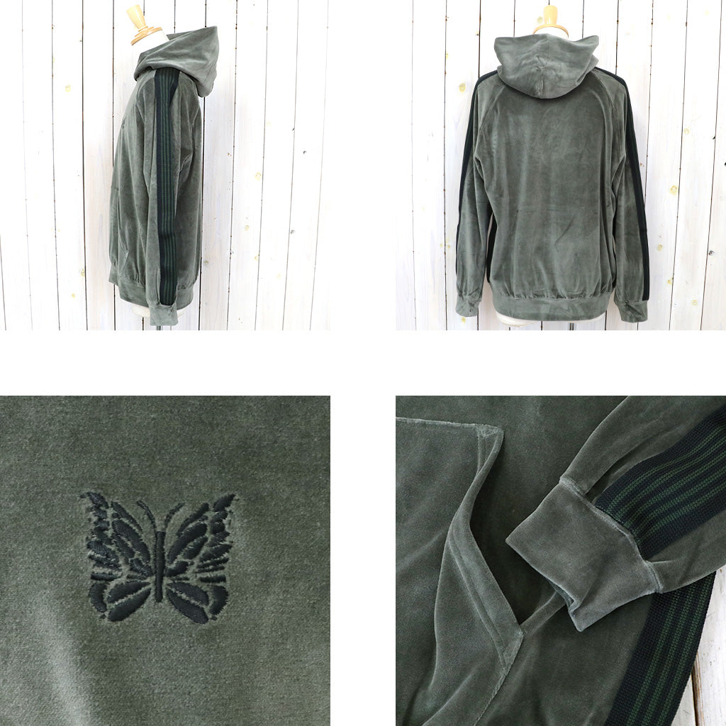 Needles『Track Hoody-C/Pe Velour』(Olive)