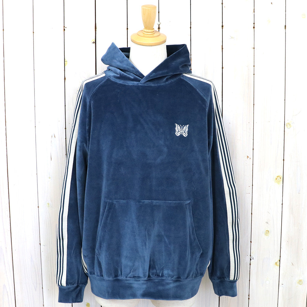 Needles『Track Hoody-C/Pe Velour』(Marine Blue)