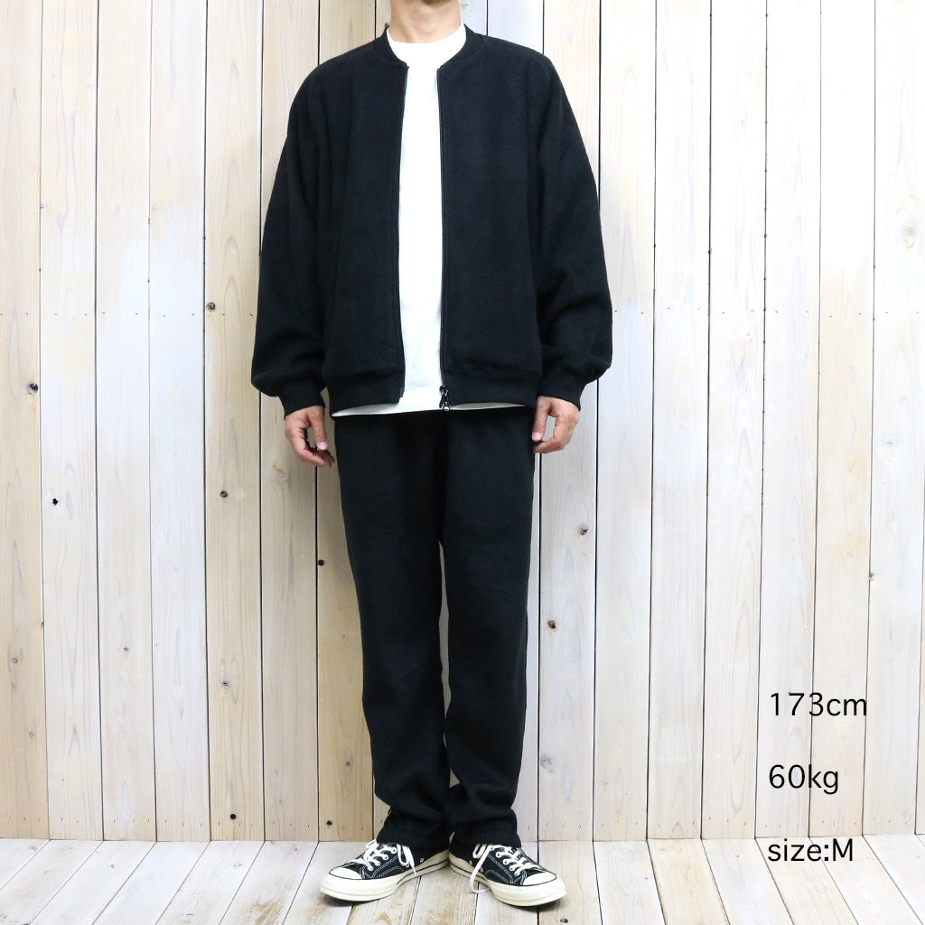 Needles Sportswear『Zipped Sweat Pant-PE/R Fleece』(Black)