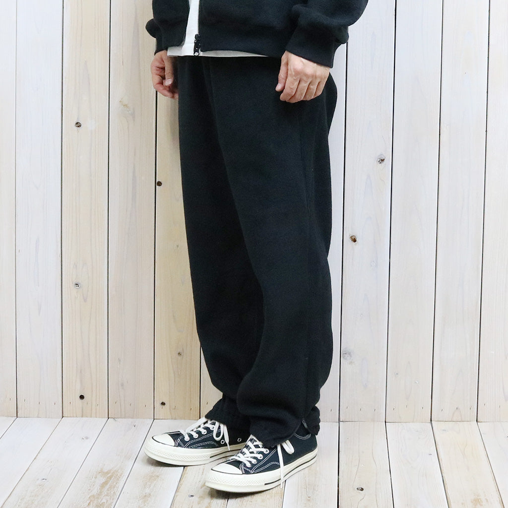 Needles Sportswear『Zipped Sweat Pant-PE/R Fleece』(Black)