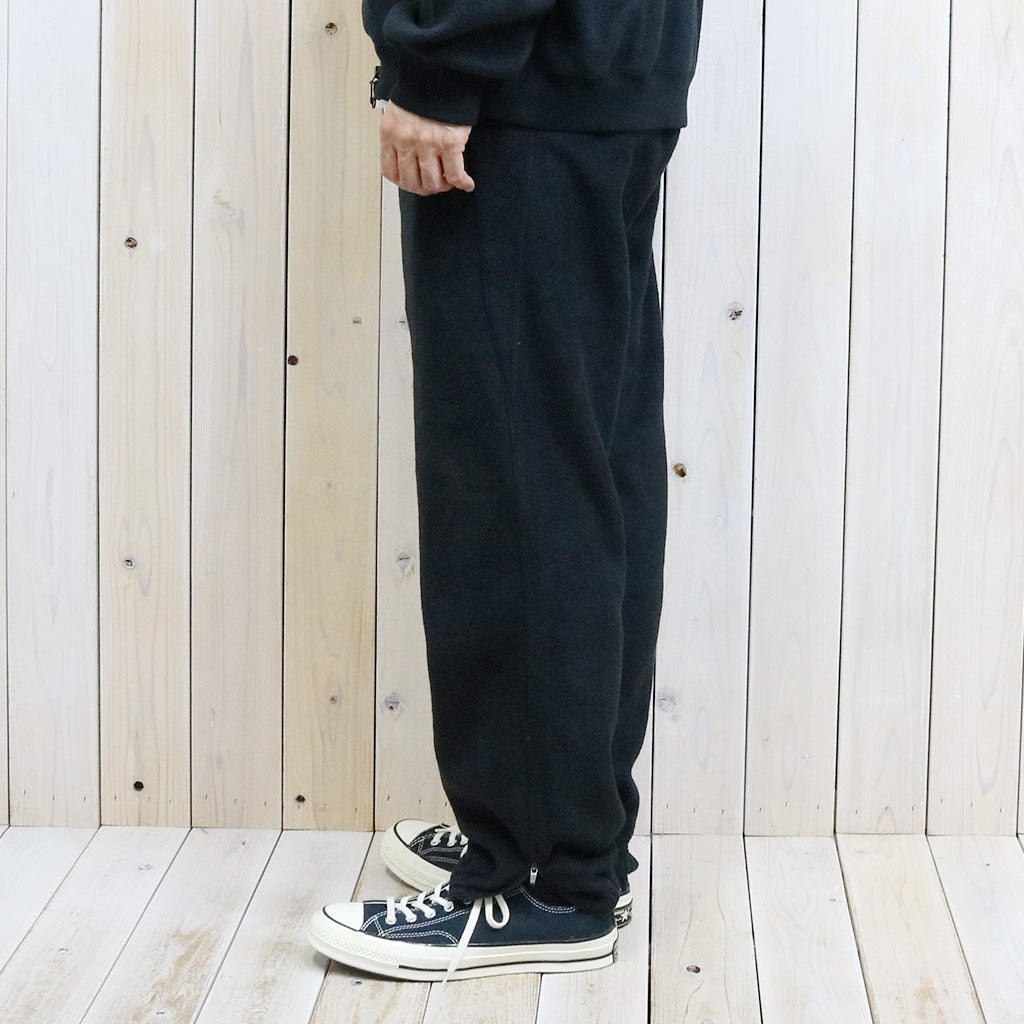 Needles Sportswear『Zipped Sweat Pant-PE/R Fleece』(Black)