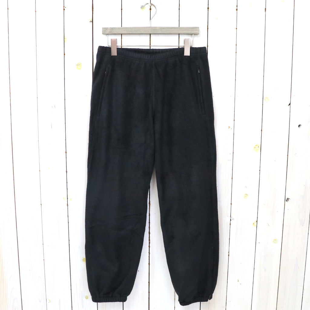 Needles Sportswear『Zipped Sweat Pant-PE/R Fleece』(Black)