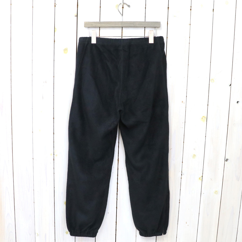 Needles Sportswear『Zipped Sweat Pant-PE/R Fleece』(Black)