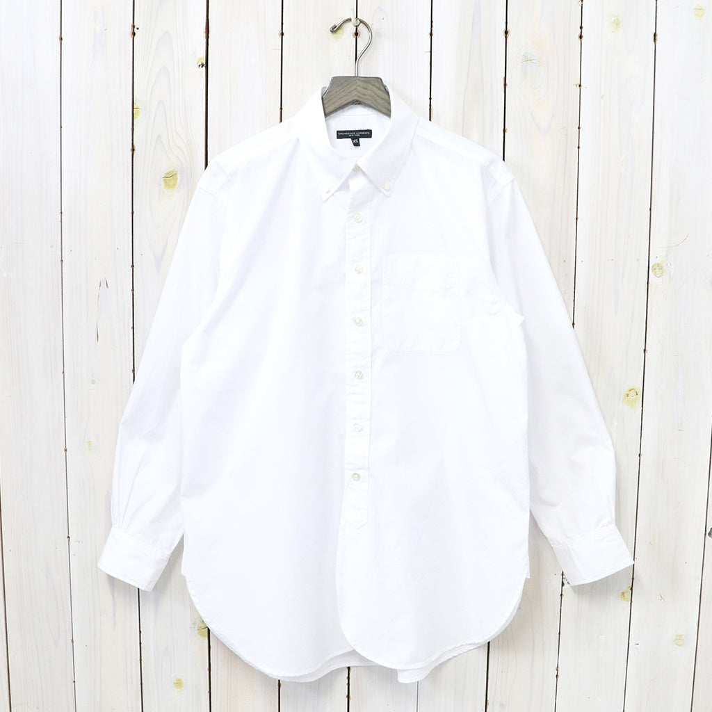 ENGINEERED GARMENTS『19 Century BD Shirt-100's 2Ply Broadcloth』(White)