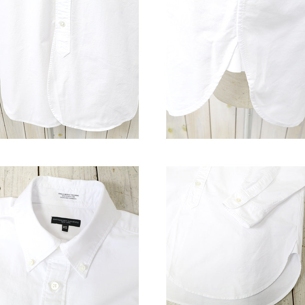 ENGINEERED GARMENTS『19 Century BD Shirt-Cotton Oxford』(White)