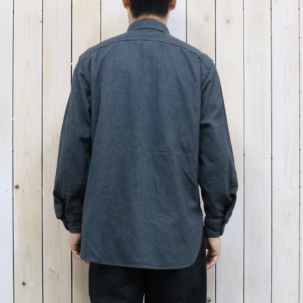 ENGINEERED GARMENTS『Work Shirt-Cotton Herringbone Flannel』(Dk.Grey)