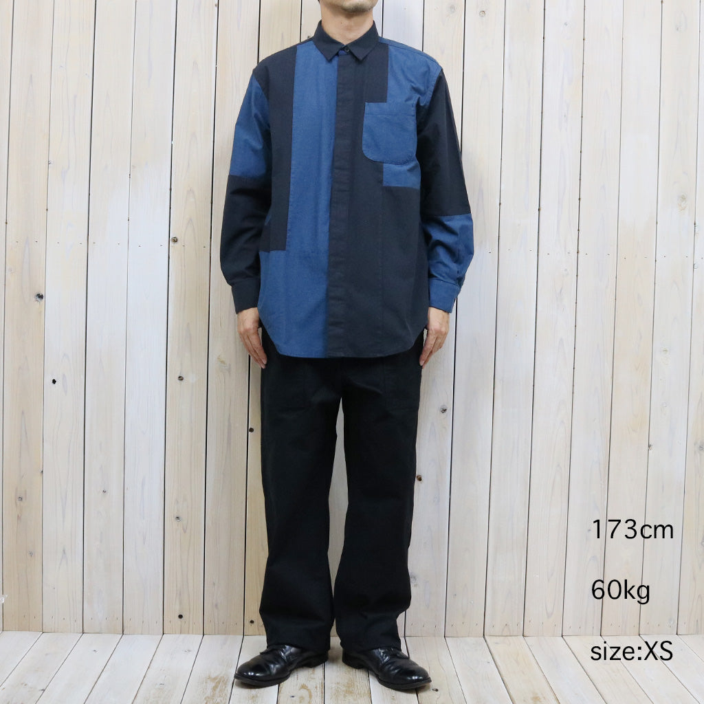 ENGINEERED GARMENTS『Combo Short Collar Shirt-Cotton Chambray』