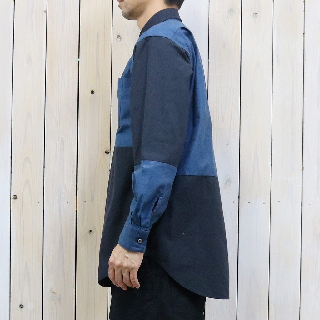 ENGINEERED GARMENTS『Combo Short Collar Shirt-Cotton Chambray』