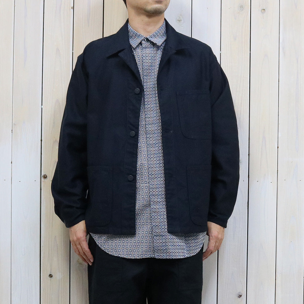 ENGINEERED GARMENTS『Combo Short Collar Shirt-Cotton Square Jacquard』