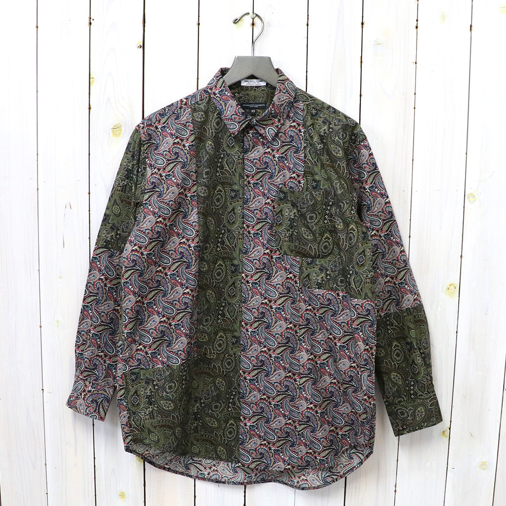 ENGINEERED GARMENTS『Combo Short Collar Shirt-Cotton Paisley Print』