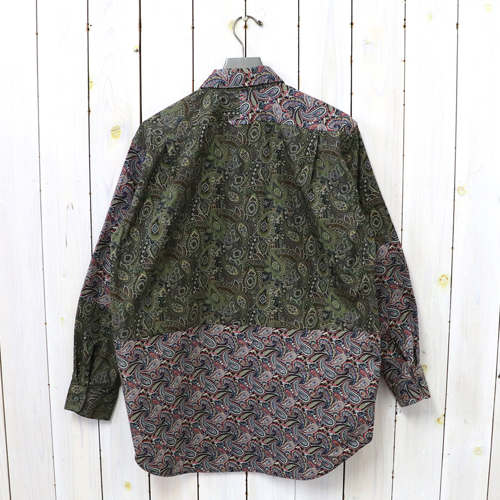 ENGINEERED GARMENTS『Combo Short Collar Shirt-Cotton Paisley Print』