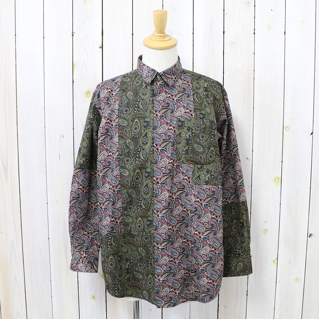 ENGINEERED GARMENTS『Combo Short Collar Shirt-Cotton Paisley Print』