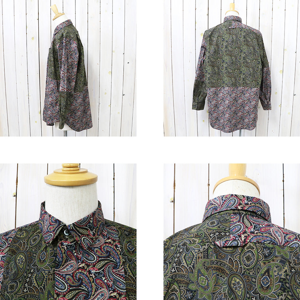 ENGINEERED GARMENTS『Combo Short Collar Shirt-Cotton Paisley Print』