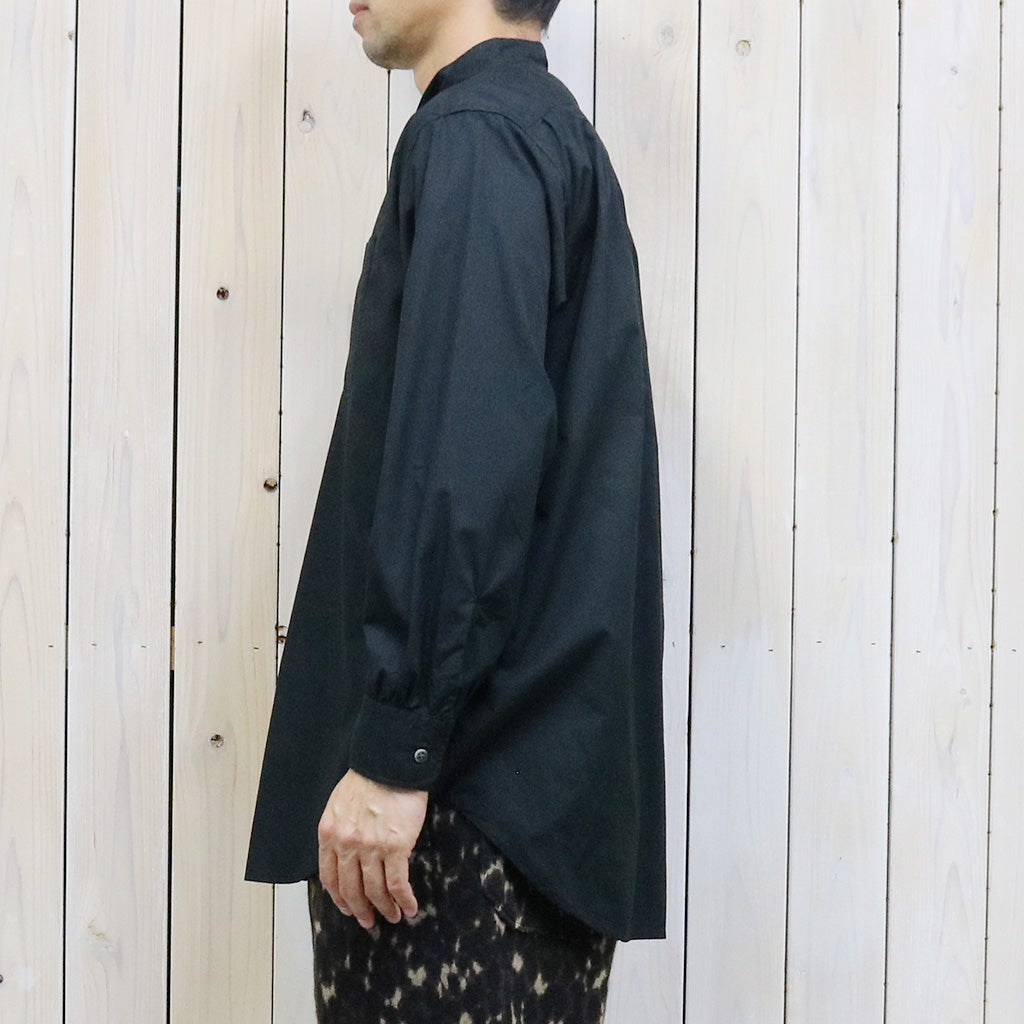 ENGINEERED GARMENTS『Wing Collar Shirt-100's 2Ply Broadcloth』(Black)