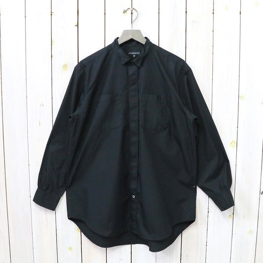 ENGINEERED GARMENTS『Wing Collar Shirt-100's 2Ply Broadcloth』(Black)