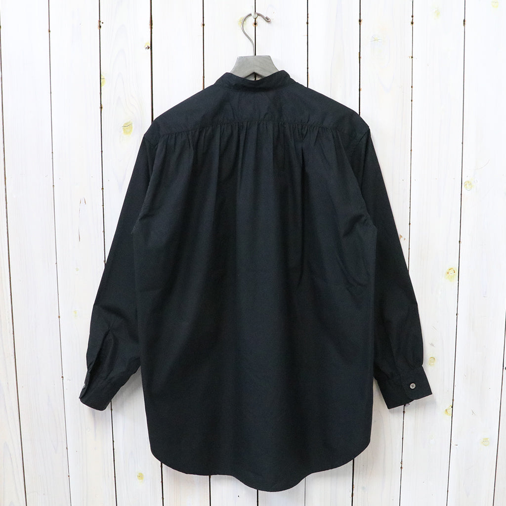 ENGINEERED GARMENTS『Wing Collar Shirt-100's 2Ply Broadcloth』(Black)