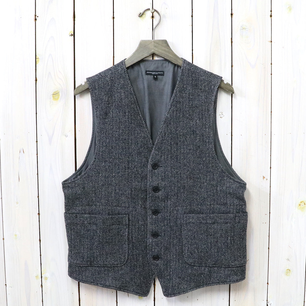 ENGINEERED GARMENTS『ODD Vest-Poly Wool Herringbone』