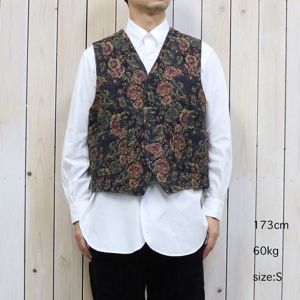 ENGINEERED GARMENTS『ODD Vest-Cp Floral Jacquard』