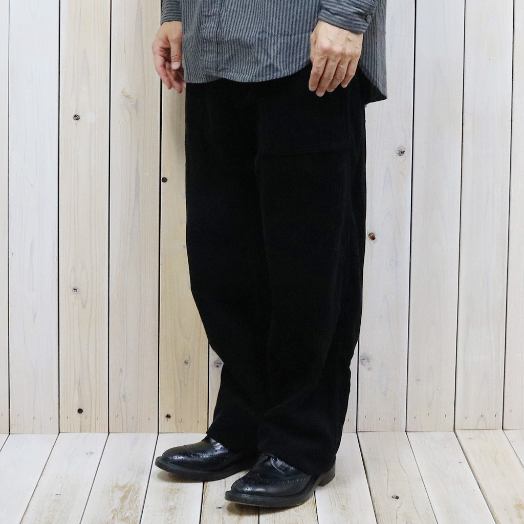 ENGINEERED GARMENTS『Fatigue Pant-Cotton 8W Corduroy』(Black)