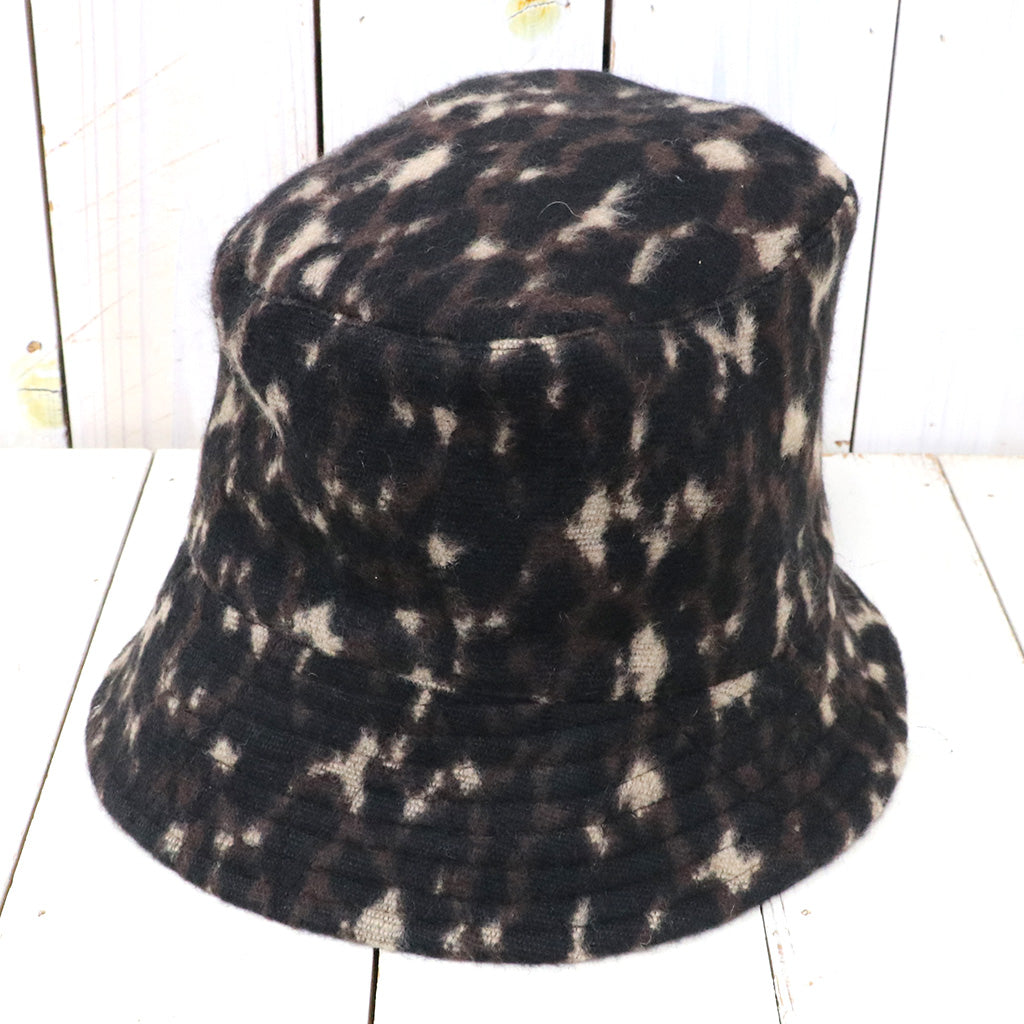 ENGINEERED GARMENTS『Bucket Hat-Poly Wool Leopard Jacquard』