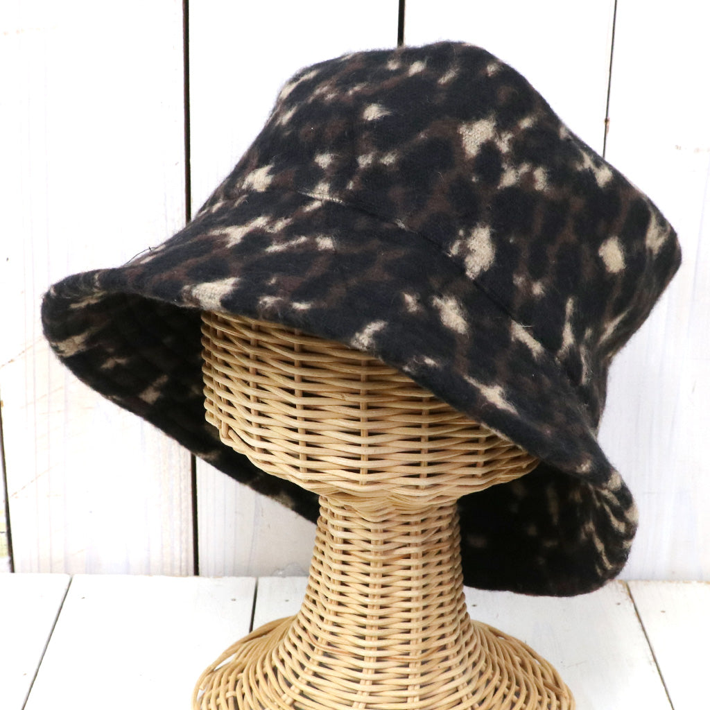 ENGINEERED GARMENTS『Bucket Hat-Poly Wool Leopard Jacquard』