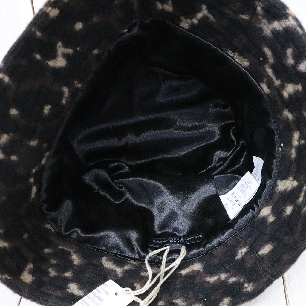 ENGINEERED GARMENTS『Bucket Hat-Poly Wool Leopard Jacquard』