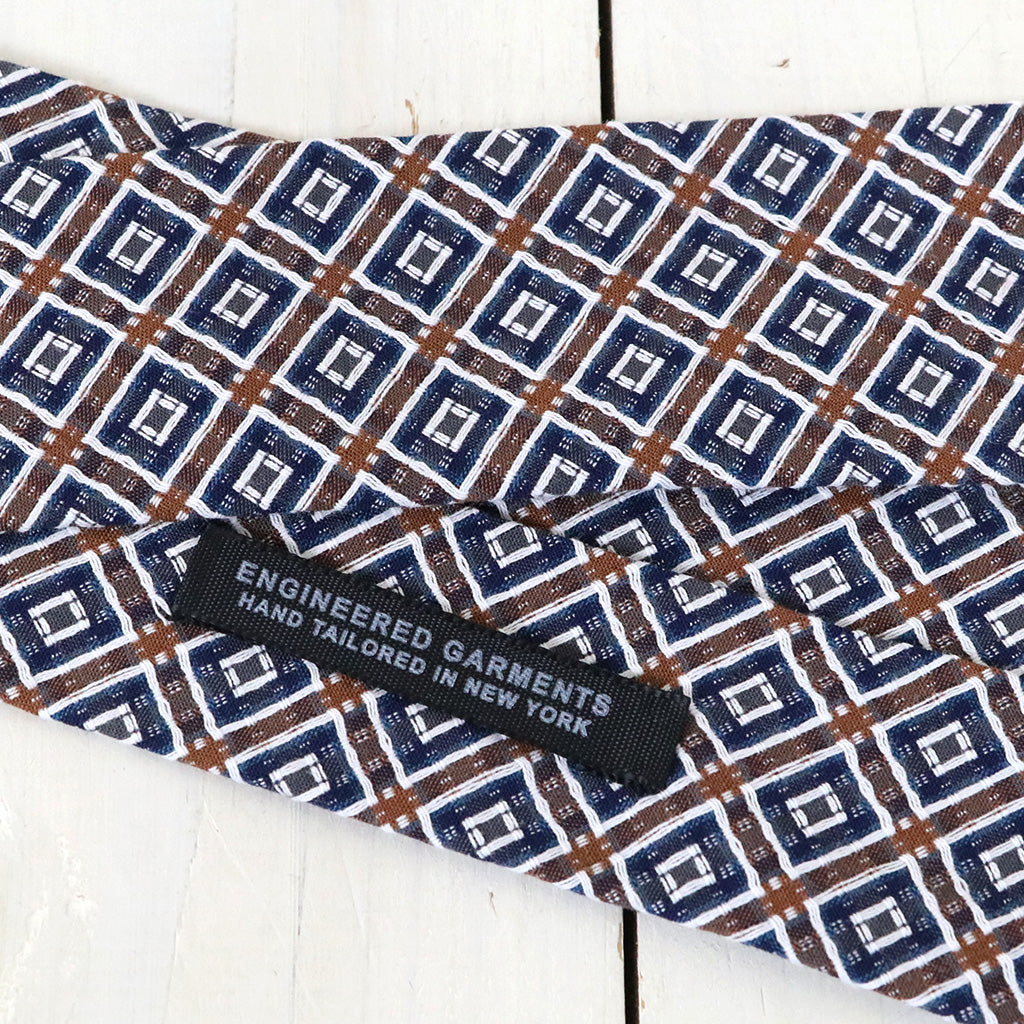 ENGINEERED GARMENTS『Neck Tie-Cotton Square Jacquard』