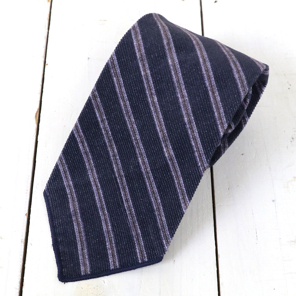 ENGINEERED GARMENTS『Neck Tie-Regimental Stripe Printed Corduroy』