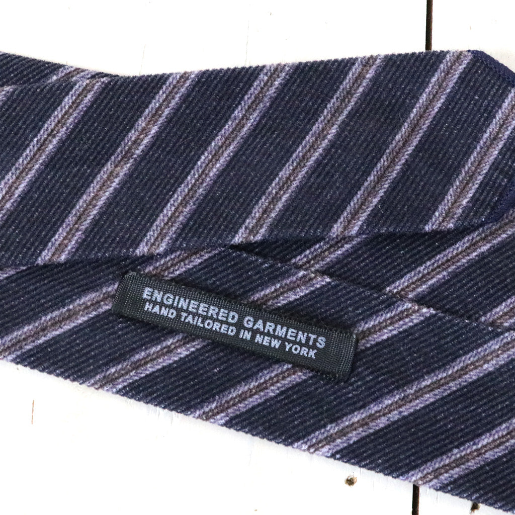 ENGINEERED GARMENTS『Neck Tie-Regimental Stripe Printed Corduroy』