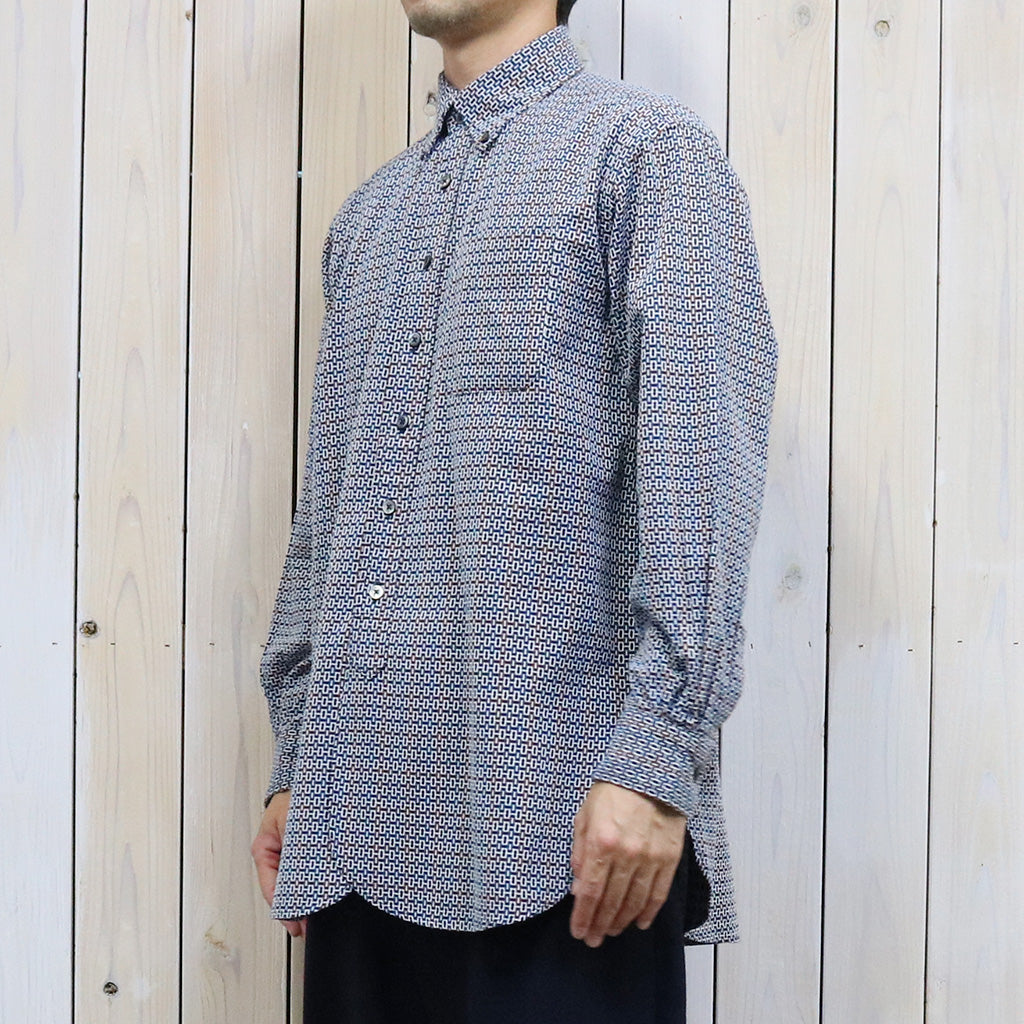 ENGINEERED GARMENTS『19 Century BD Shirt-Cotton Geo Jacquard』