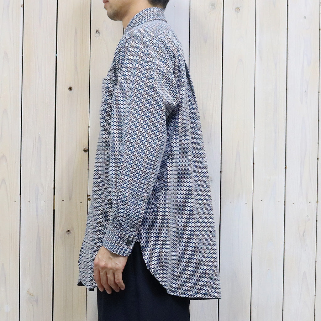 ENGINEERED GARMENTS『19 Century BD Shirt-Cotton Geo Jacquard』