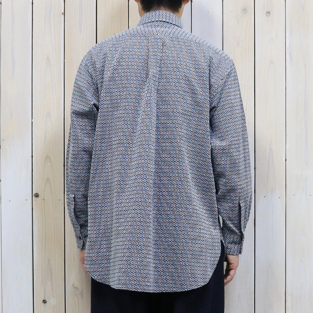 ENGINEERED GARMENTS『19 Century BD Shirt-Cotton Geo Jacquard』